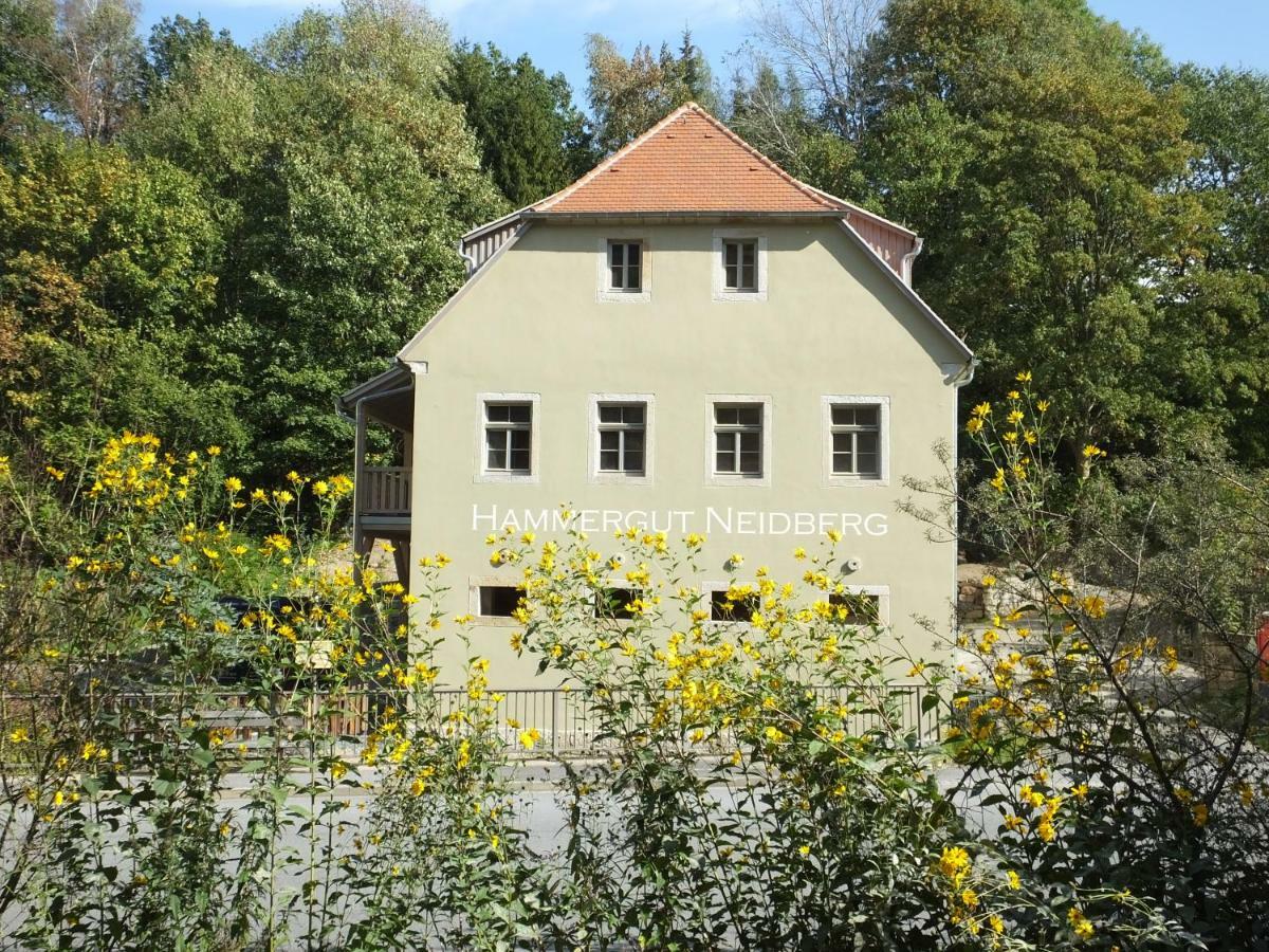 “Maegdestube” - Hammergut Neidberg Rosenthal-Bielatal Esterno foto